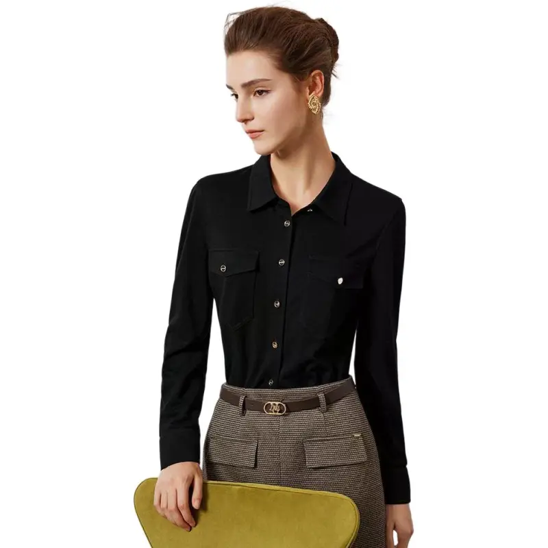 NAVIGARE Shirts Women's Night Black-2