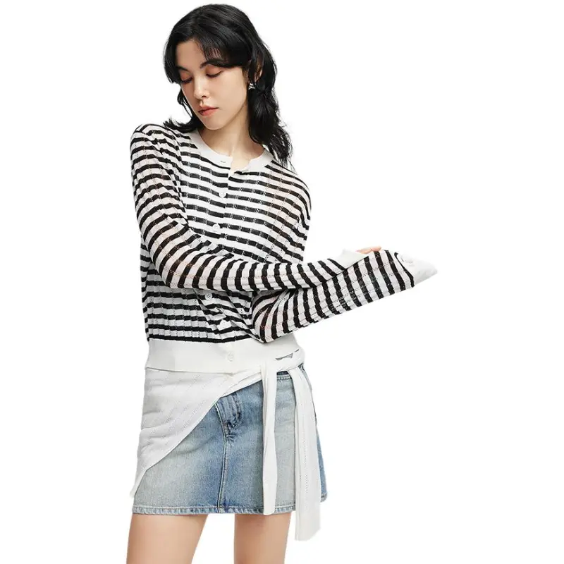 MOUSSY Knitwear Women's 013 Ivory-3