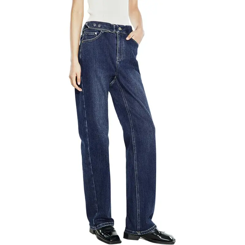 COVERINS Jeans Women's Navy Blue-4