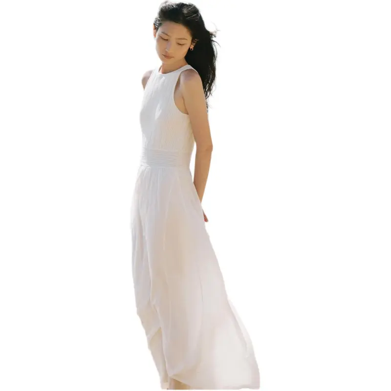 Orange Desire Sleeveless Dress Women's-2