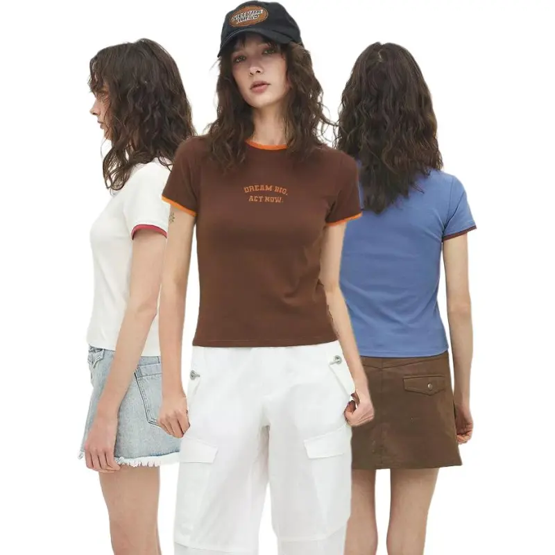MOUSSY T Shirts Women's-2