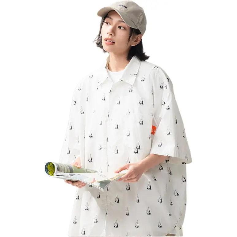 Nautica White Sail Shirt Unisex-2