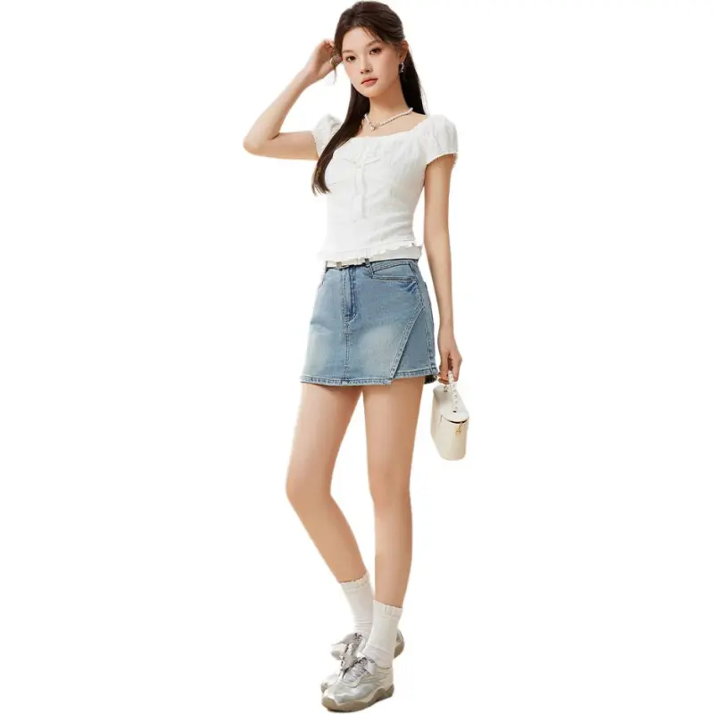 Love To Serve Denim Shorts Women's-1