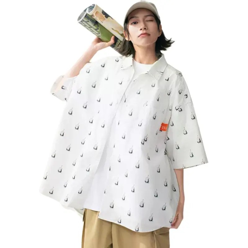 Nautica White Sail Shirt Unisex-3