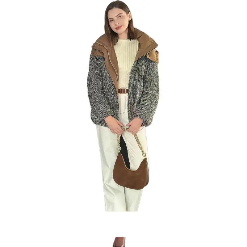 INSUN Down Jackets Women's Camel-1