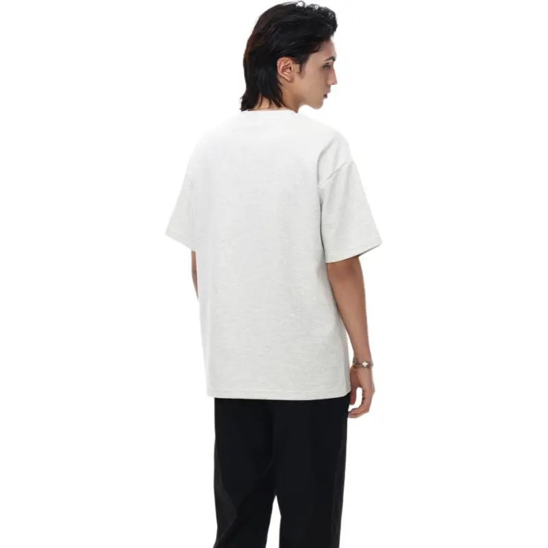 ENDRITES T Shirts Unisex Light Gray-2