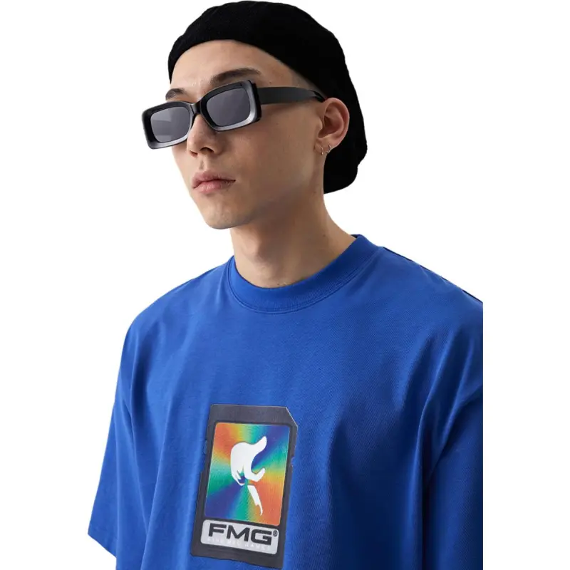 FMG T Shirts Unisex Blue-3