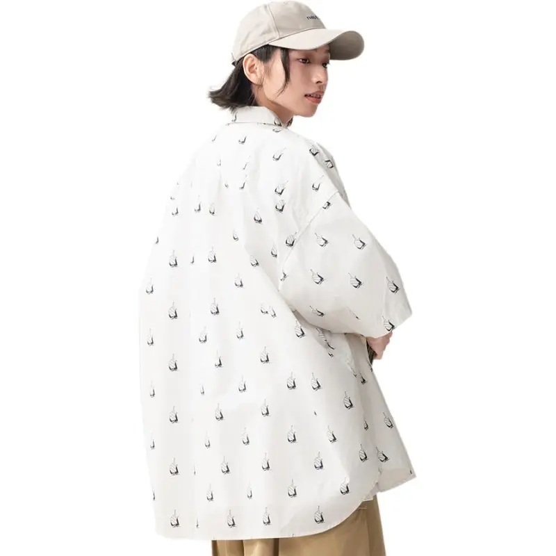 Nautica White Sail Shirt Unisex-4