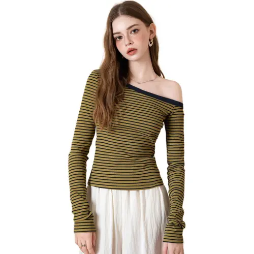 BANANA BABY T Shirts Women's Mustard Green