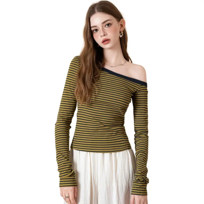 BANANA BABY T Shirts Women's Mustard Green-0