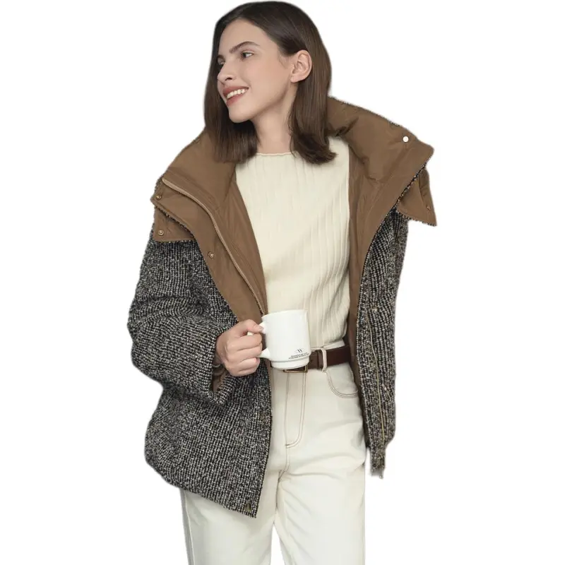 INSUN Down Jackets Women's Camel-2