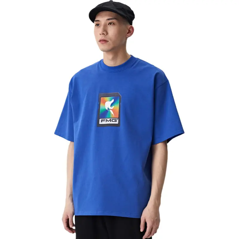 FMG T Shirts Unisex Blue-4