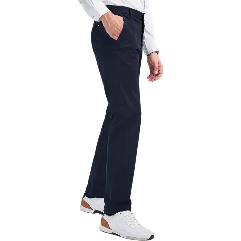 NAVIGARE Casual Pants Men Navy Blue-3