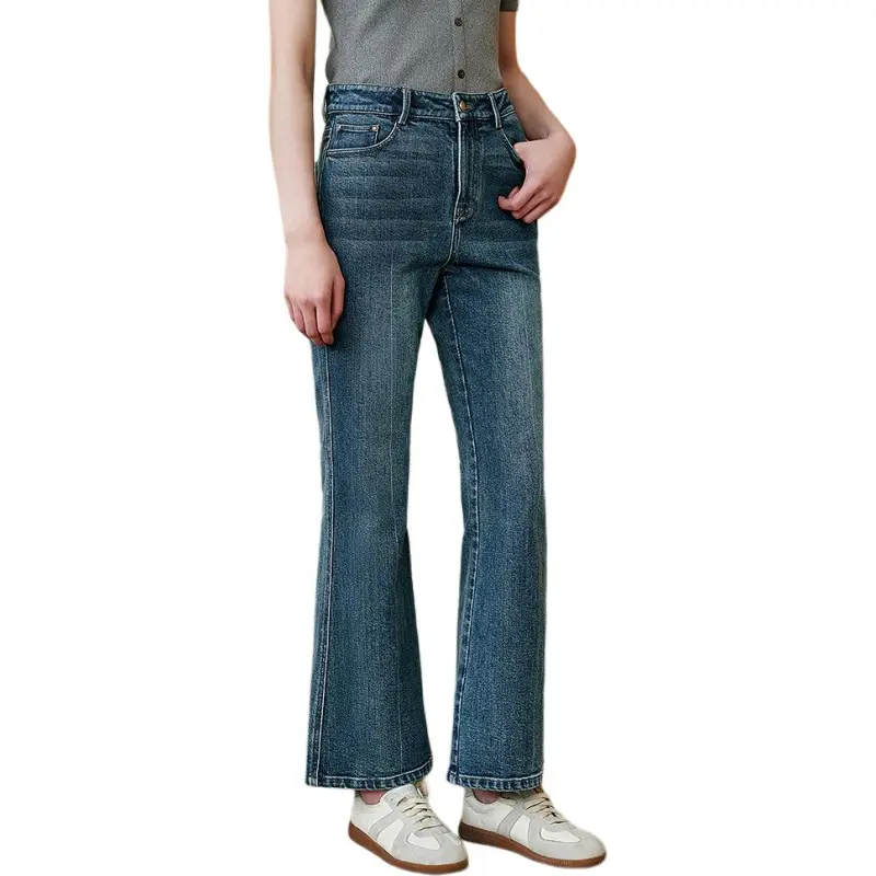 INSUN Jeans Women's Vintage Blue-4