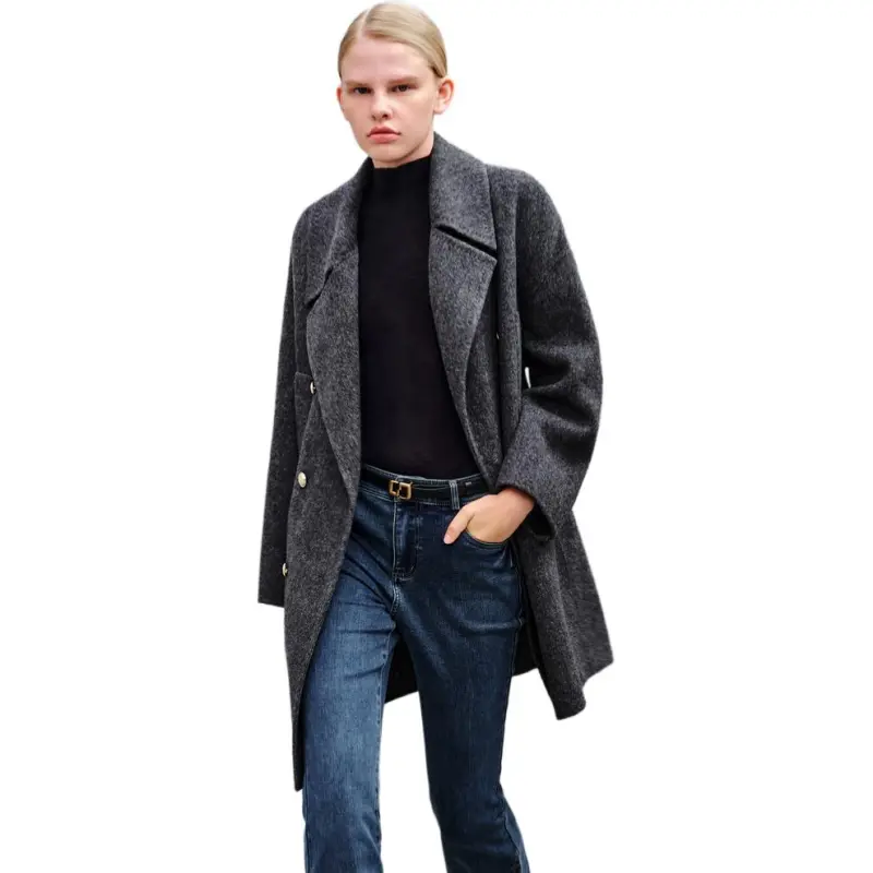 INSUN Velvet Jackets Women's Dark Gray-3