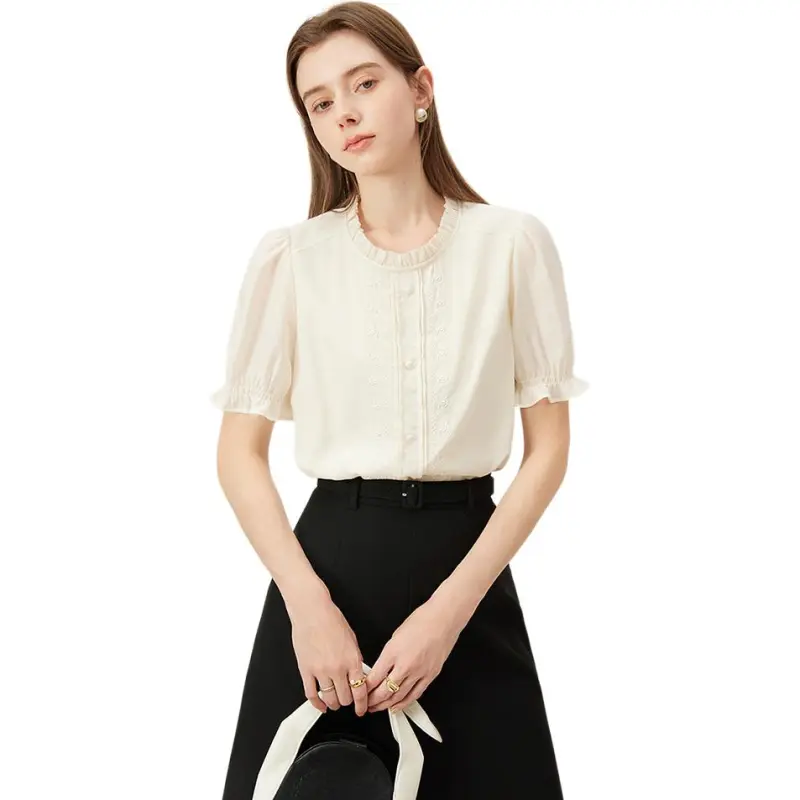 FANSILANEN Shirts Women's Beige-2