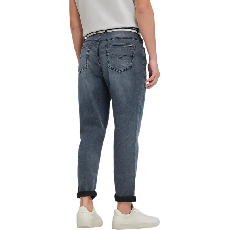 Hush Puppies Jeans Men Vintage Blue Denim-1