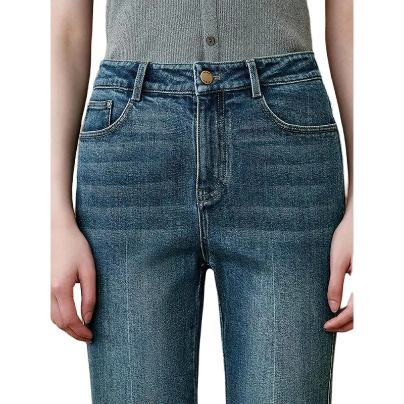 INSUN Jeans Women's Vintage Blue-5