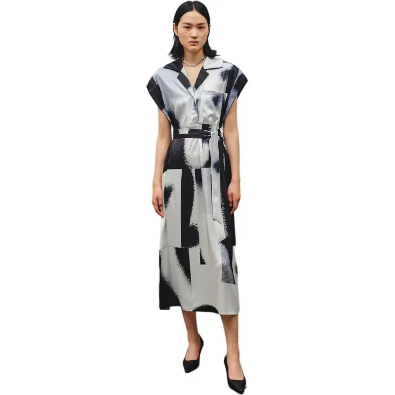 INSUN Short Sleeved Dress Women's-1