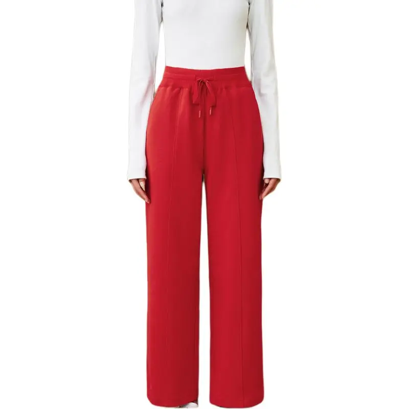 INSUN Casual Pants Women's True Red-2