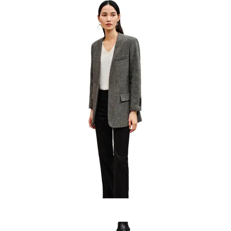 INSUN Business Suits Women's Smoke Gray-2