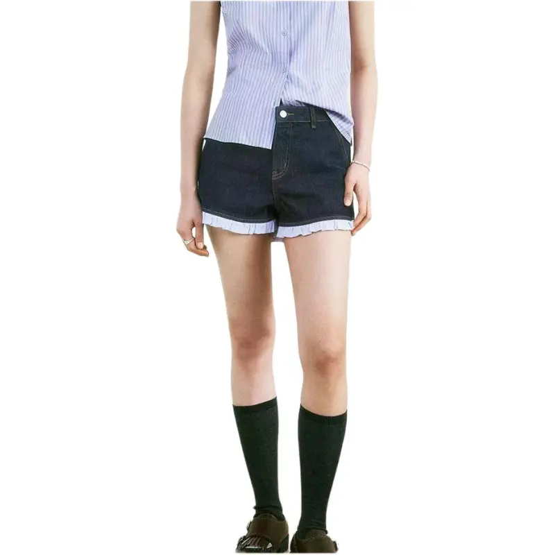 URBAN REVIVO Denim Shorts Women's-1