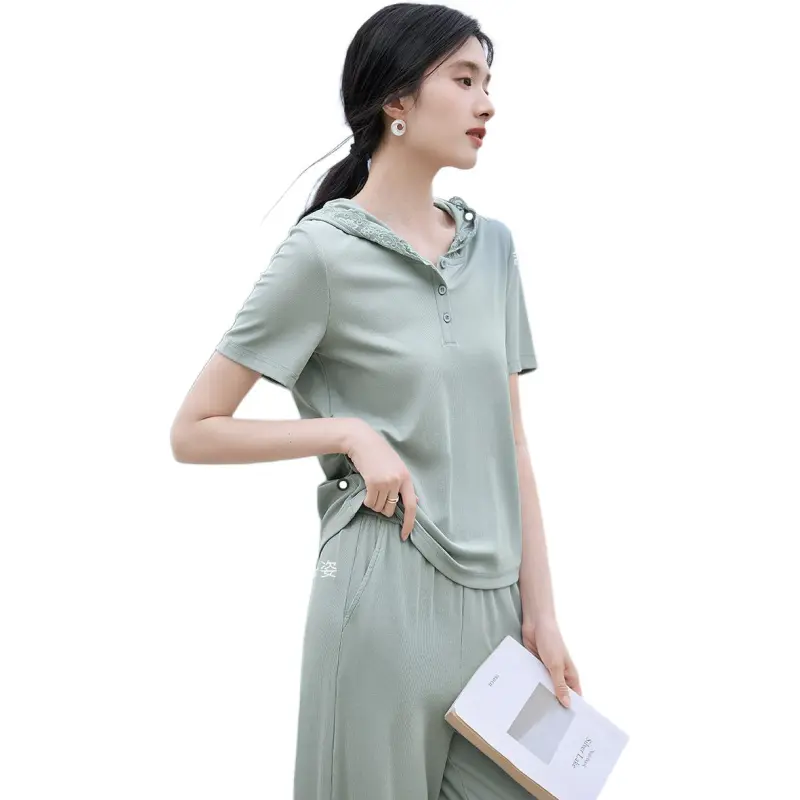 XWI Casual Suits Women's Light Lake Blue-1