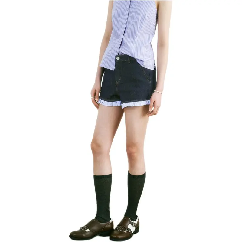 URBAN REVIVO Denim Shorts Women's-5