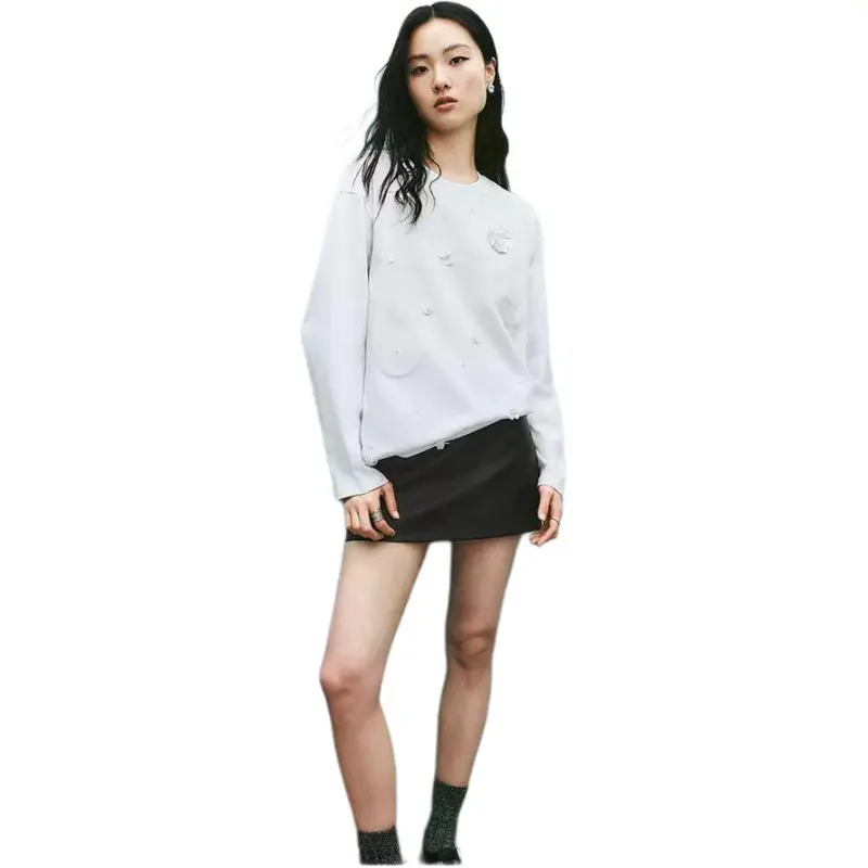 URBAN REVIVO T Shirts Women's White-2