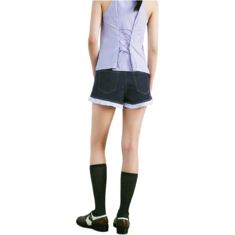 URBAN REVIVO Denim Shorts Women's-3