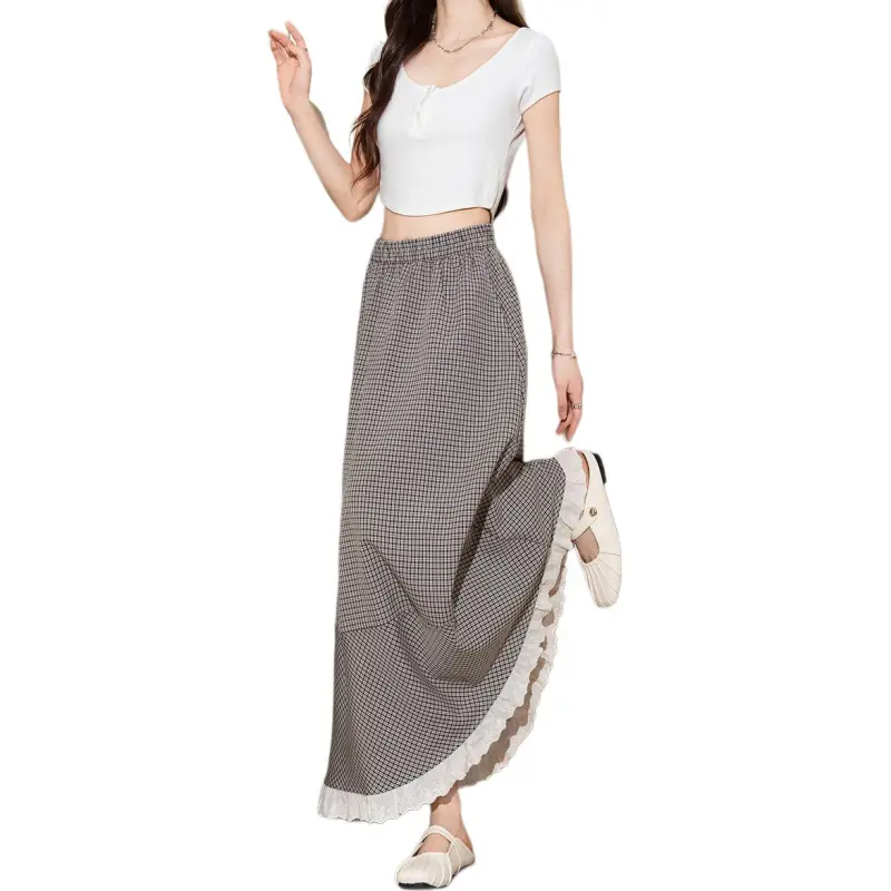 BANANA BABY Casual Long Skirt Women's-3