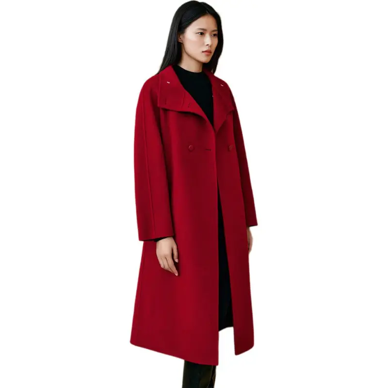 INSUN Coats Women's True Red-1