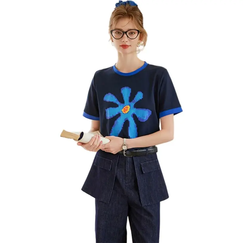 LOUISY AO Set in Sleeve T Shirt Women's-1