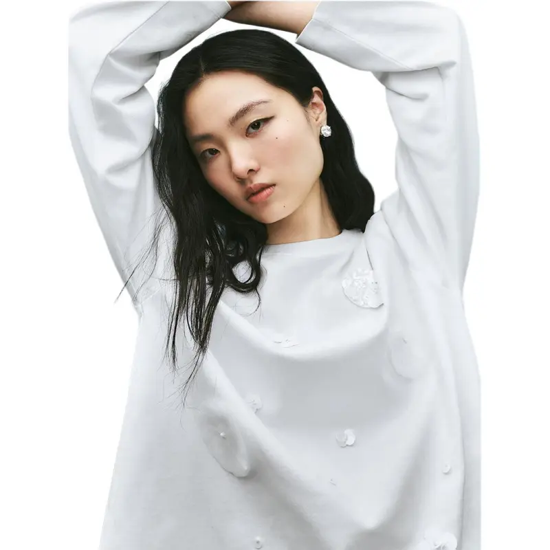 URBAN REVIVO T Shirts Women's White-5