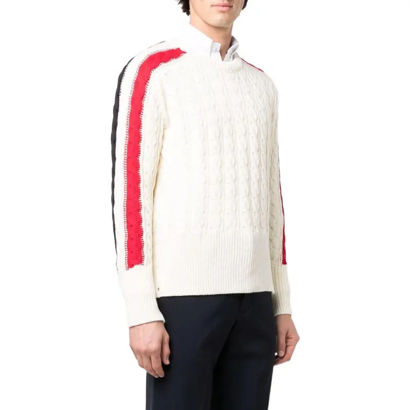 THOM BROWNE Sweaters Men White-3