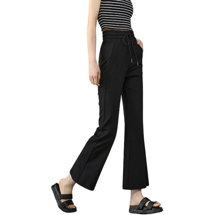 YALIDA Casual Pants Women's Black-2
