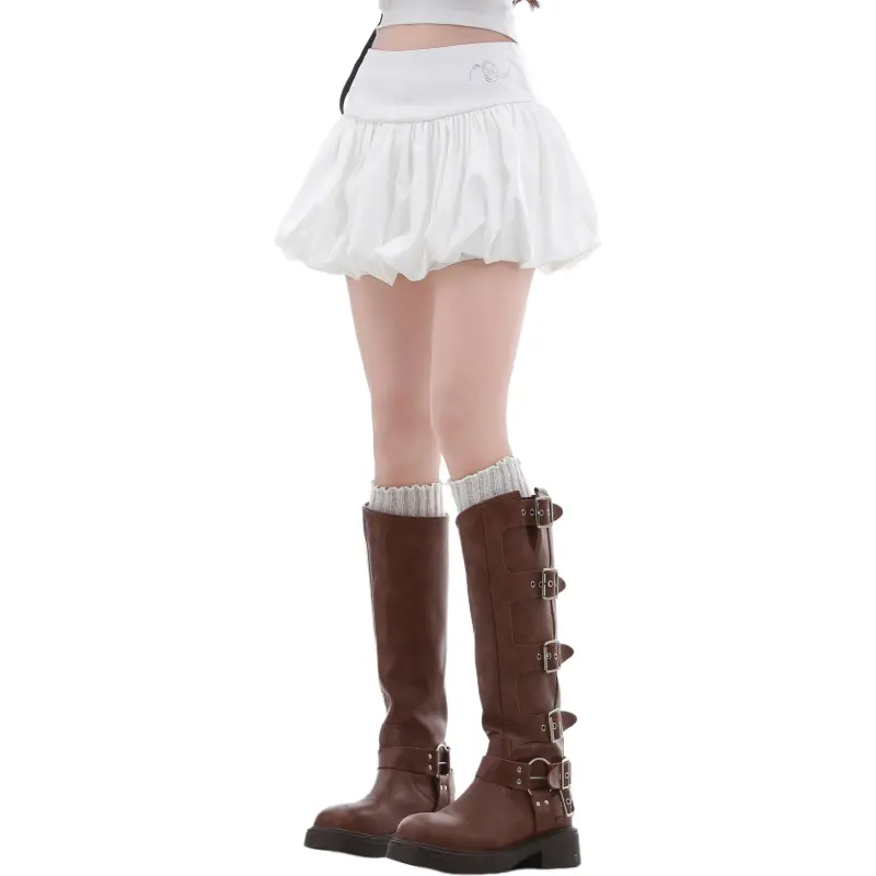 YINLEI Casual Short Skirts Women's-6