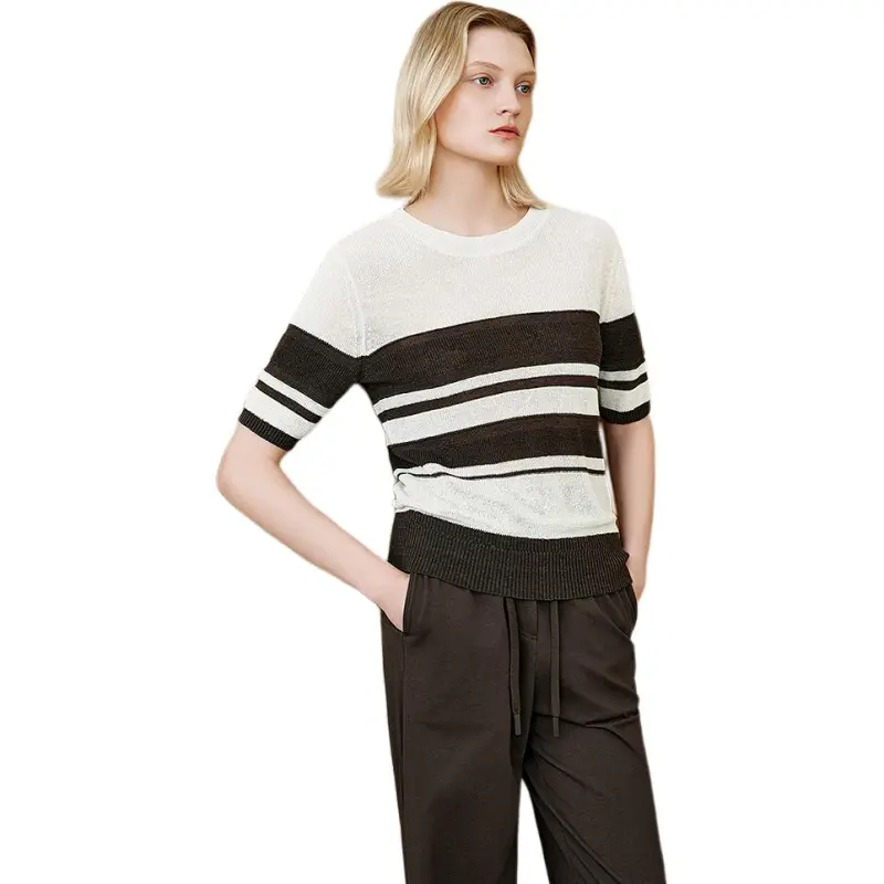 INSUN Knitwear Women's Ecru-3