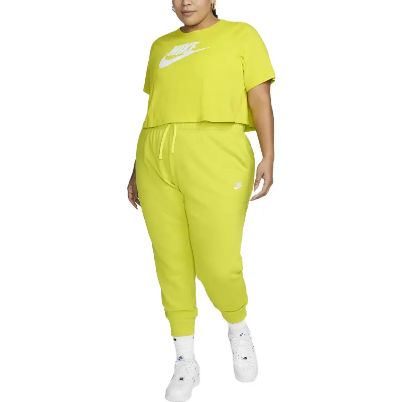 Nike Knitted Sweatpants Women's Yellow-2