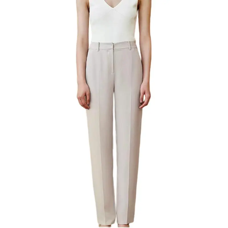 INSUN Suit Trousers Women's Beige-2
