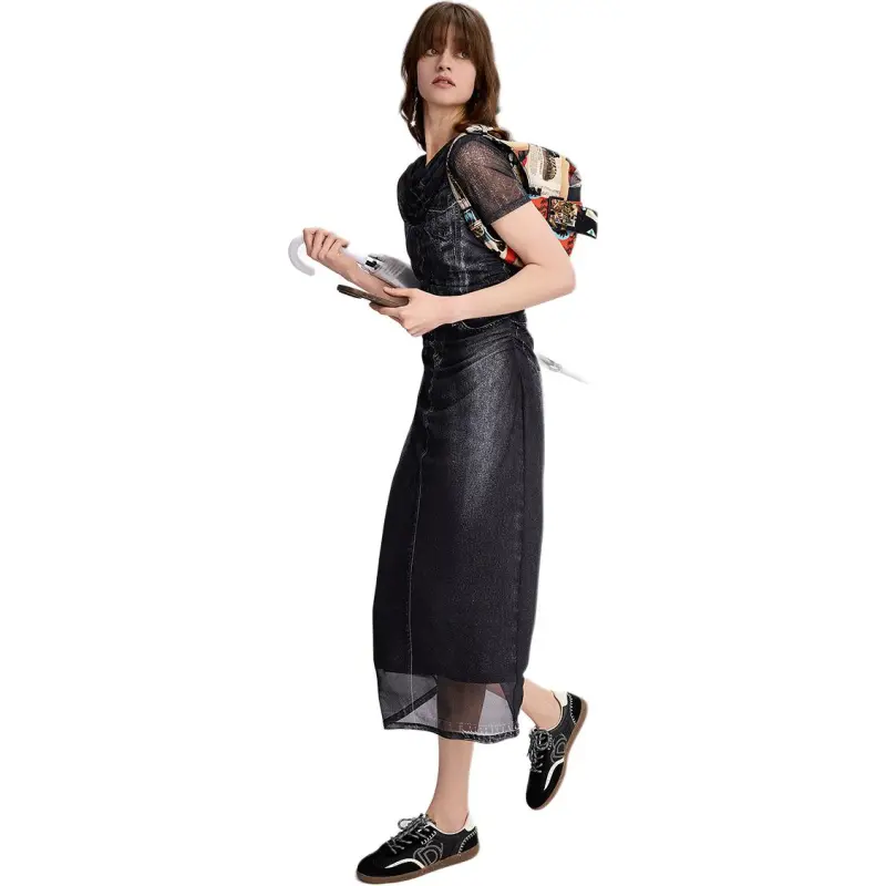 Desigual Short Sleeved Dress Women's-4