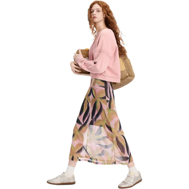 Desigual Sweatshirts Women's Pink-1