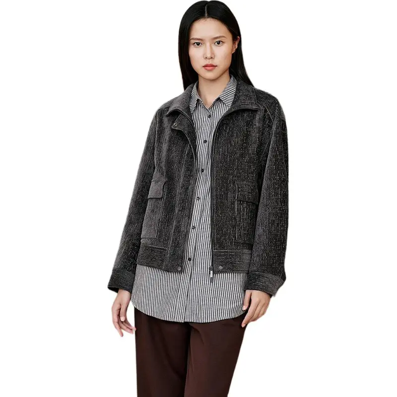 INSUN Jackets Women's Dark Gray-3