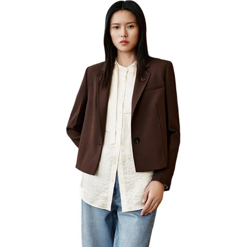 INSUN Business Suits Women's Burgundy-3