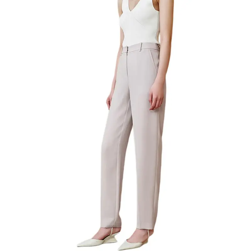 INSUN Suit Trousers Women's Beige-3