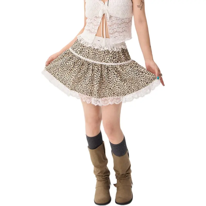 YINLEI Casual Short Skirts Women's-1