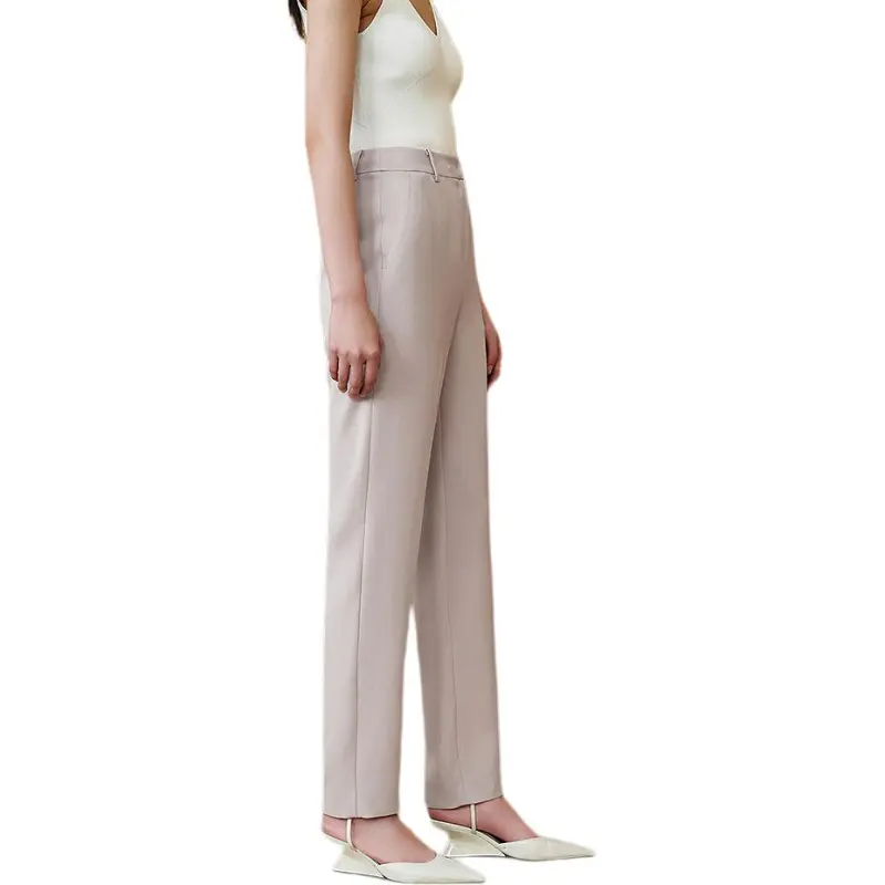 INSUN Suit Trousers Women's Beige-4