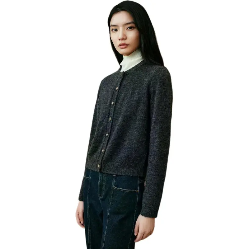 INSUN Knitwear Women's Dark Gray-3