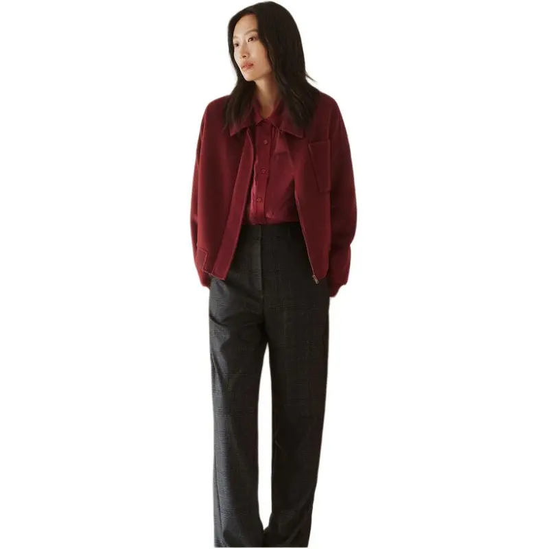 INSUN Suit Trousers Women's Dark Coffee-1