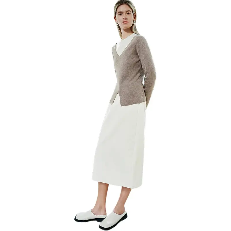 COVERINS Casual Long Skirt Women's-2